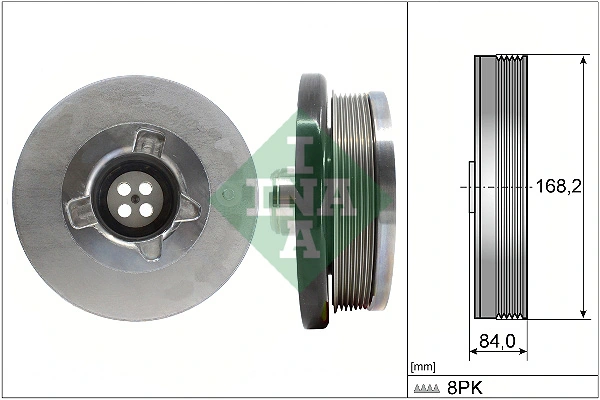 Belt Pulley, crankshaft